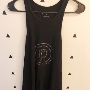 Pure Barre drapey tank top